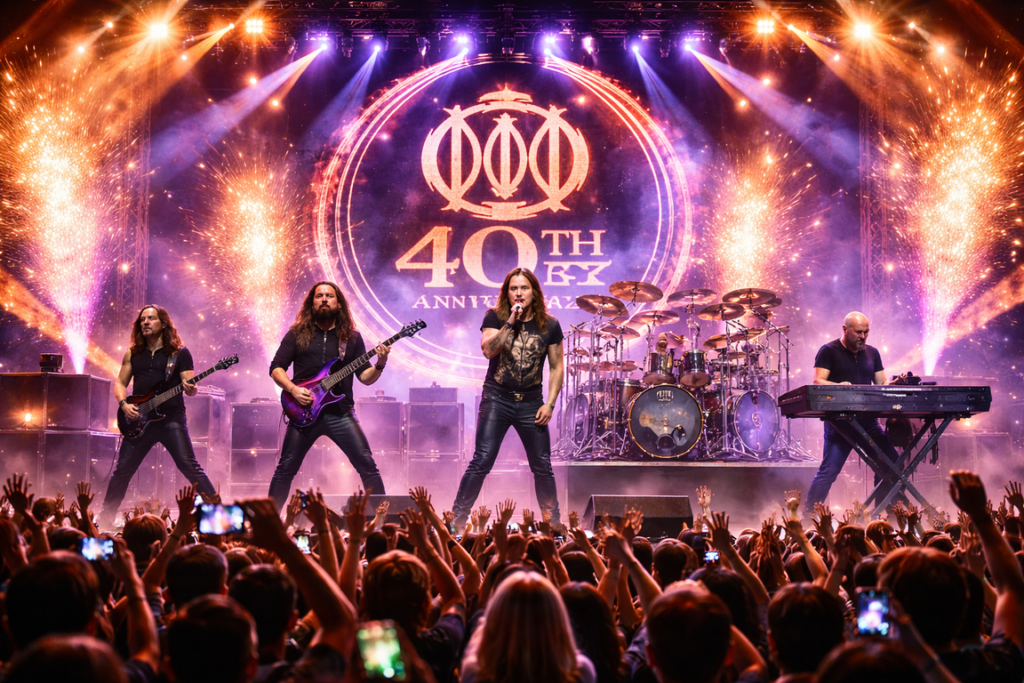 Dream Theater Rayakan 40 Tahun dengan Konser Spektakuler
