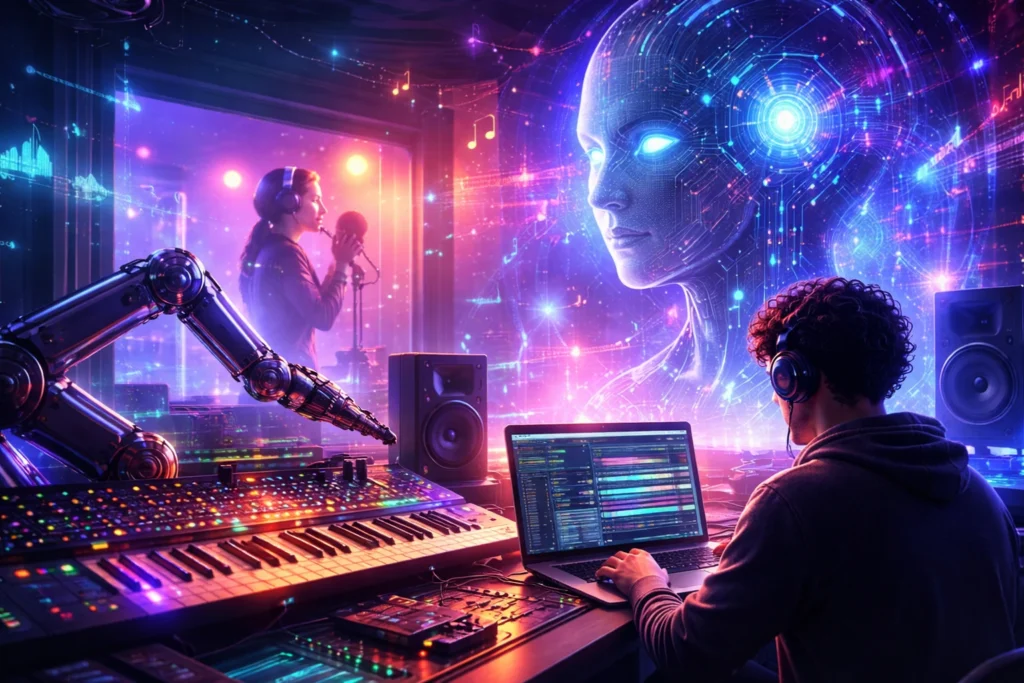 Revolusi Industri Musik 2026 Bertemu Kecerdasan Buatan