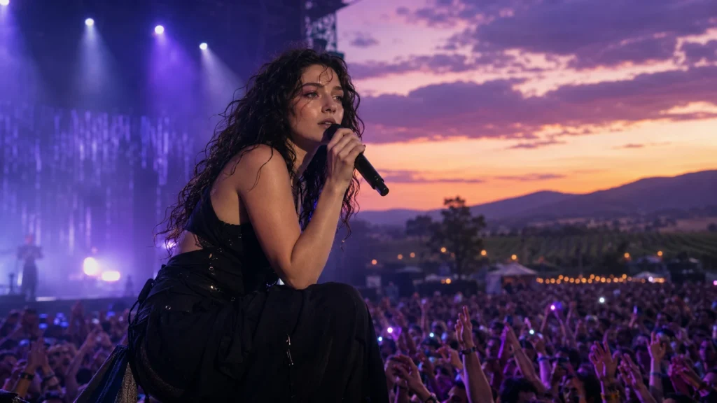 Lorde BottleRock Napa Tutup Era Tur Dunia