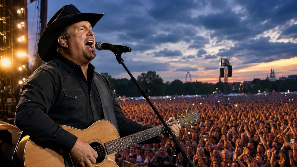 Garth Brooks Hyde Park Malam Country Emosional