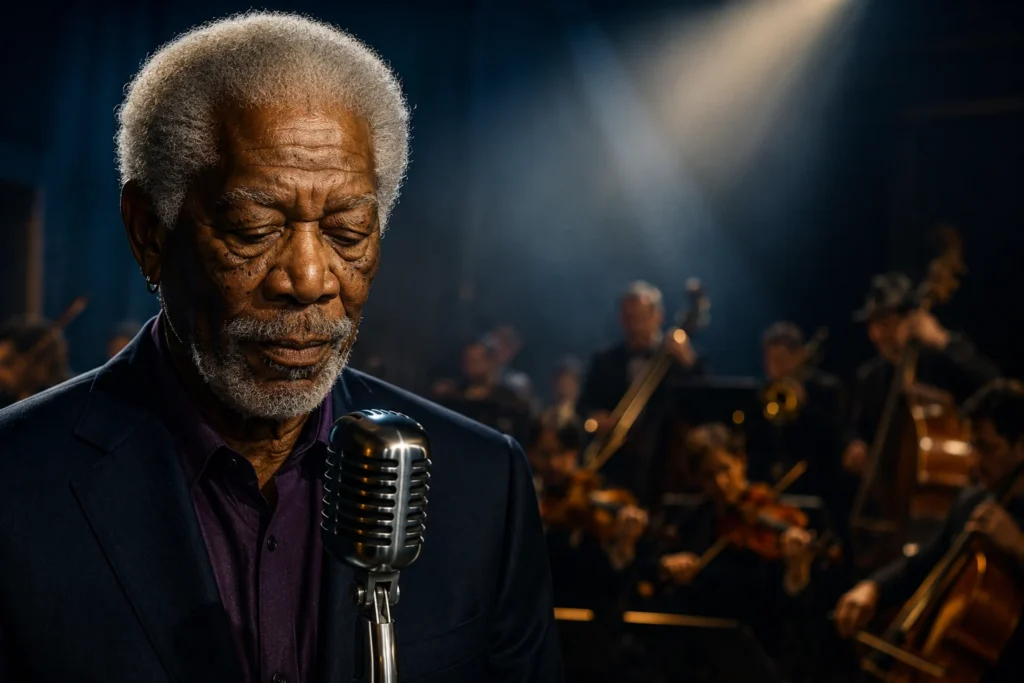 Morgan Freeman Blues Buka Era Musik Sinematik