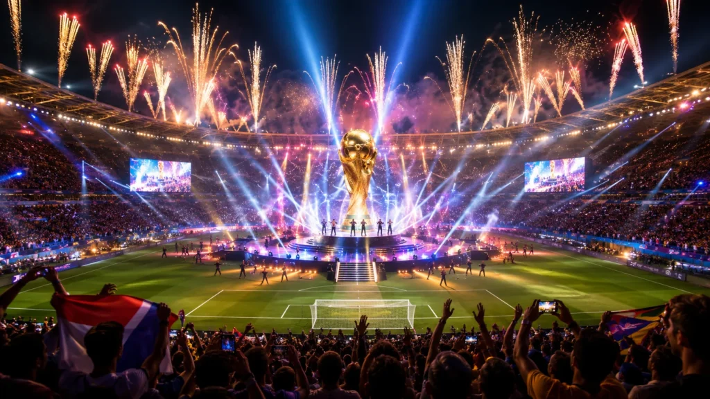World Cup Final Jadi Panggung Pop Global